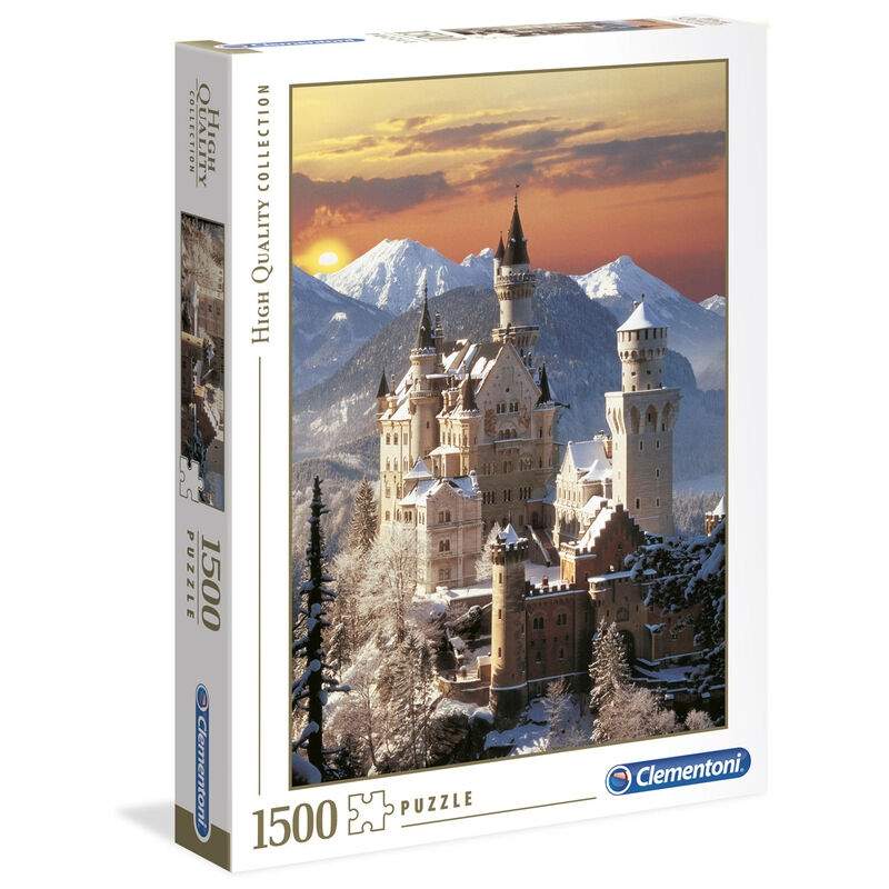 Neuschwanstein-palapeli 1500 palaa