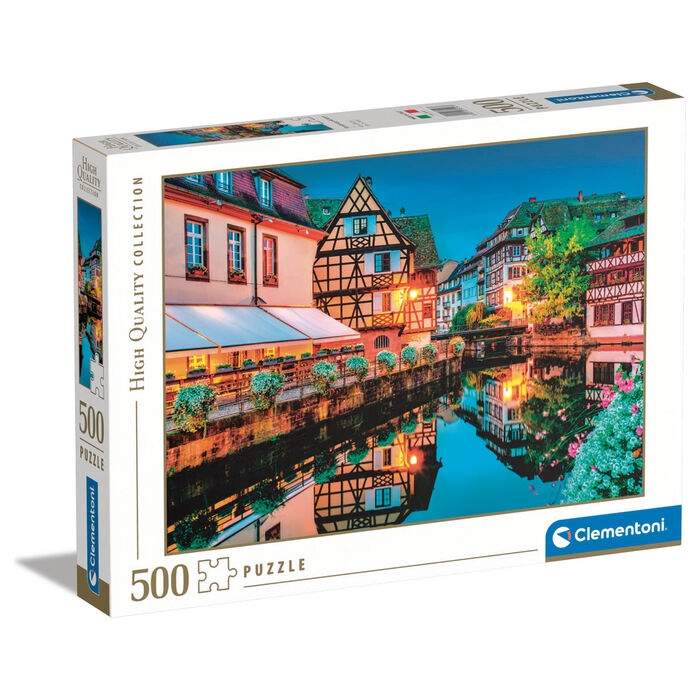Strasbourg Gamla stan pussel 500 bitar | Hem & Hobby | Pryloteket