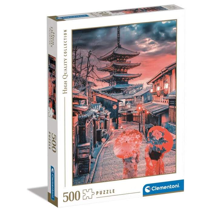 Aften i Kioto puslespil 500 brikker