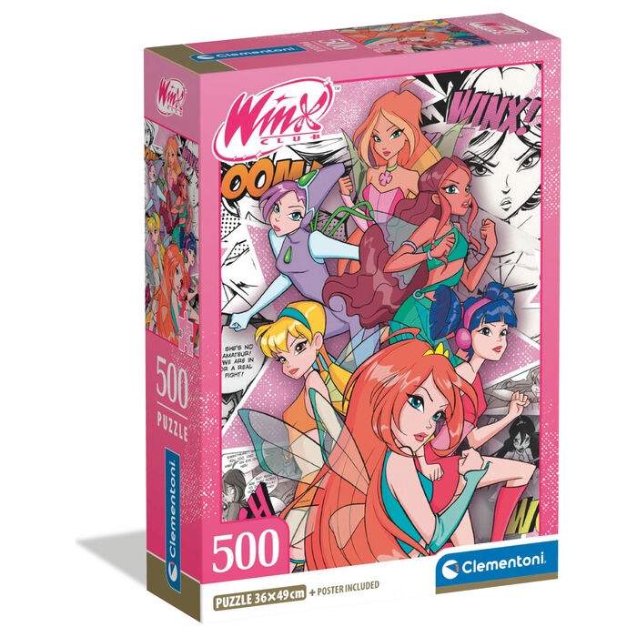 DC Comics Winx-pussel 500 bitar | Hem & Hobby | Pryloteket