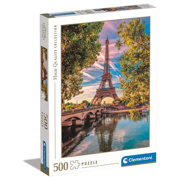 Puslespil langs Seinen 500 brikker