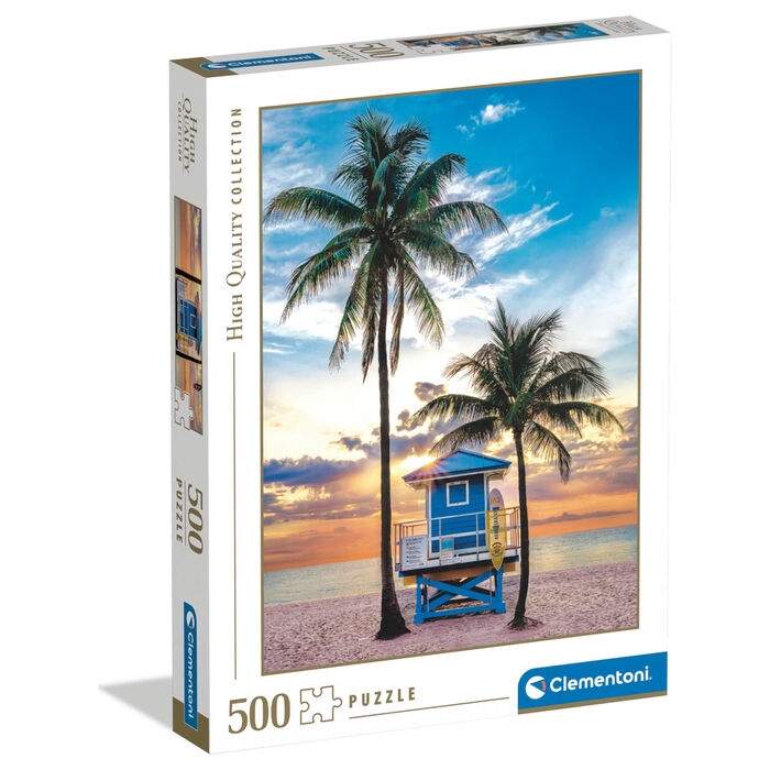 Miami Beach Florida pussel 500 bitar | Hem & Hobby | Pryloteket