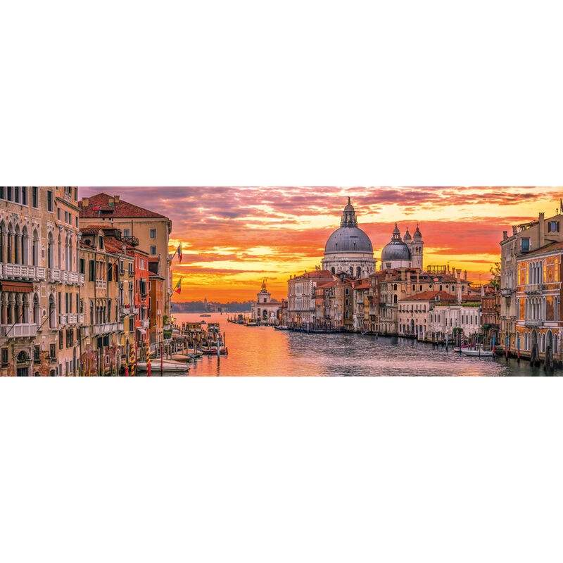Panorama-puslespil med Canal Grande og Venedig, 1000 brikker