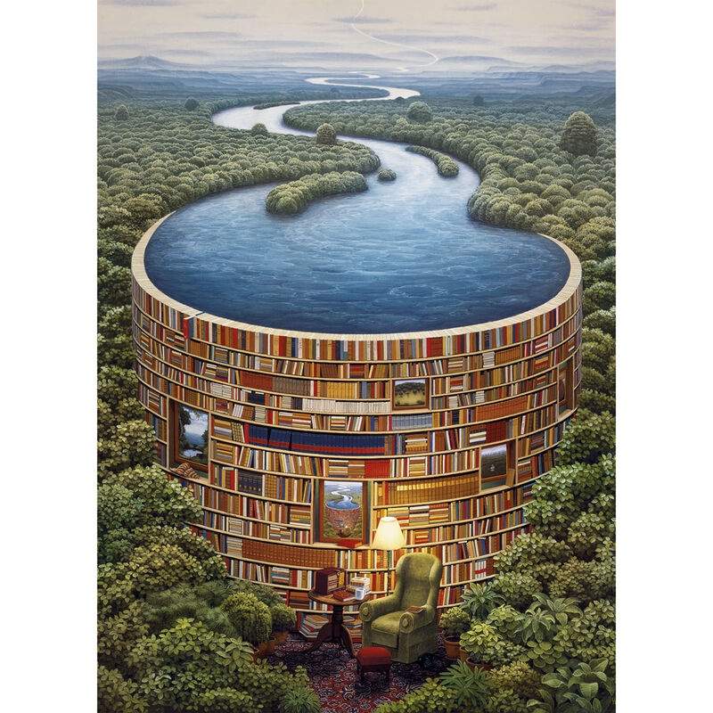 Bibliodame-pussel 1000 bitar | Hem & Hobby | Pryloteket