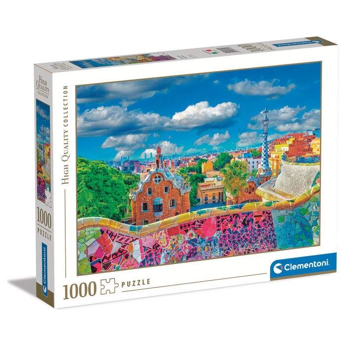 Park Güell Barcelona-pussel 1000 bitar | Hem & Hobby | Pryloteket