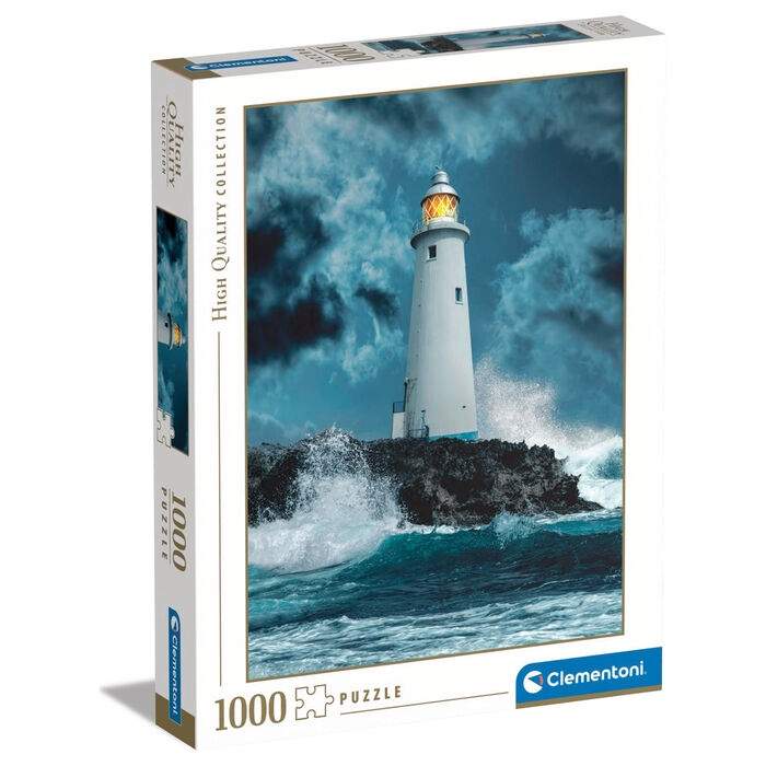 Fyr i stormen pussel 1000 bitar | Hem & Hobby | Pryloteket