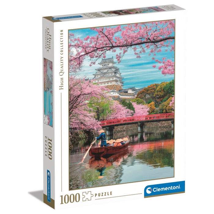 Himeji Slot om foråret puslespil 1000 brikker