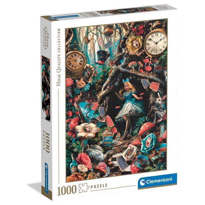 En anden dag i Eventyrland puslespil 1000 brikker