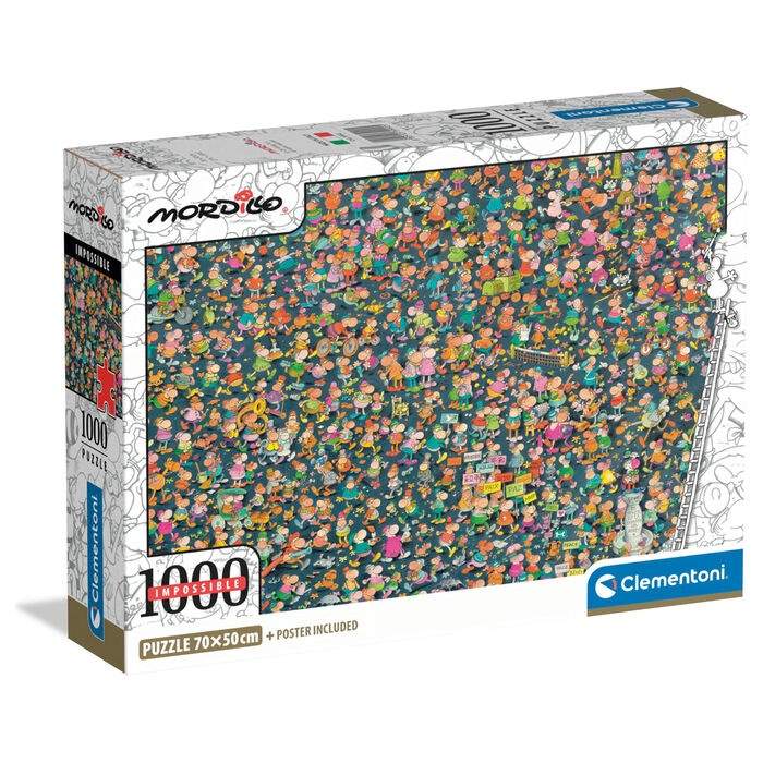 Stranger Things 5 ​​Mordillo Omöjligt pussel 1000 bitar | Hem & Hobby | Pryloteket