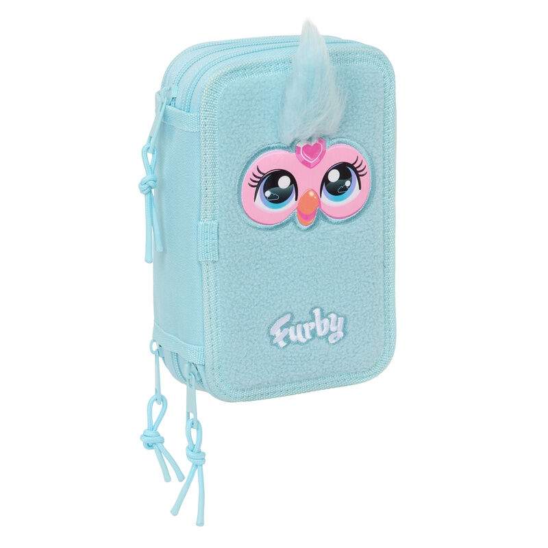 Furby kolminkertainen penaalikotelo 37 osaa