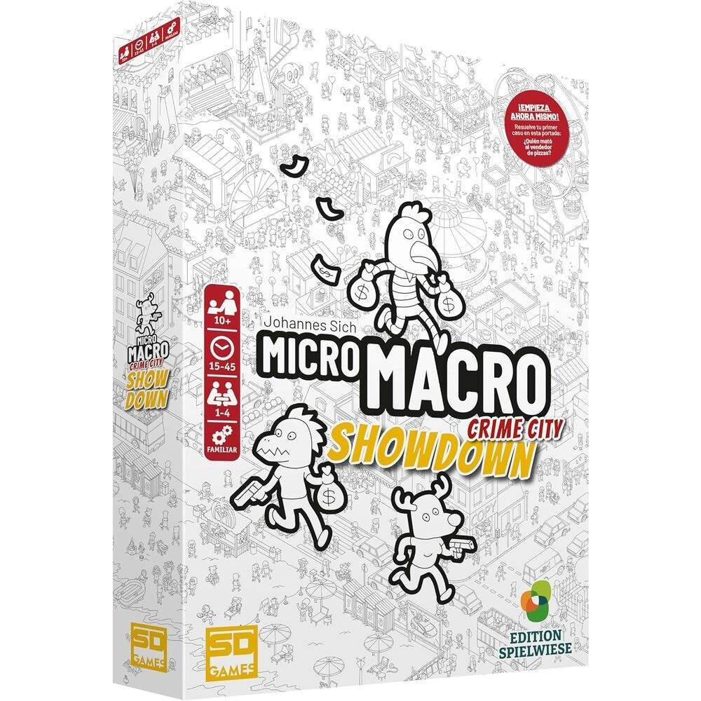 Spanskt Micro Macro Showdown-spel | Hem & Hobby | Pryloteket