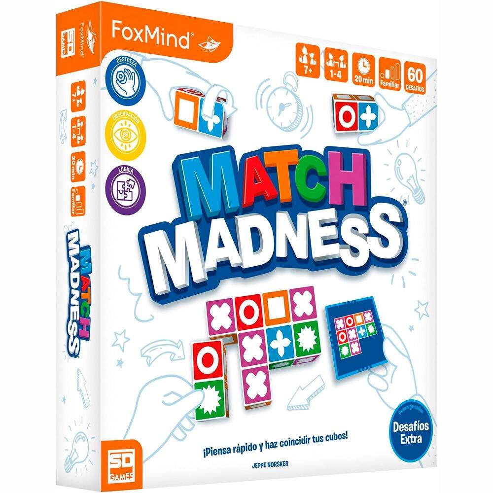 Spansk Match Madness brætspil