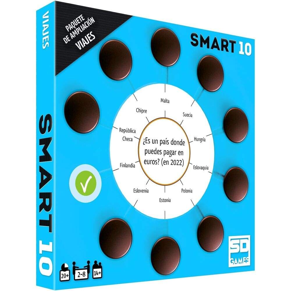 Spansk Smart 10-spiludvidelse Rejse