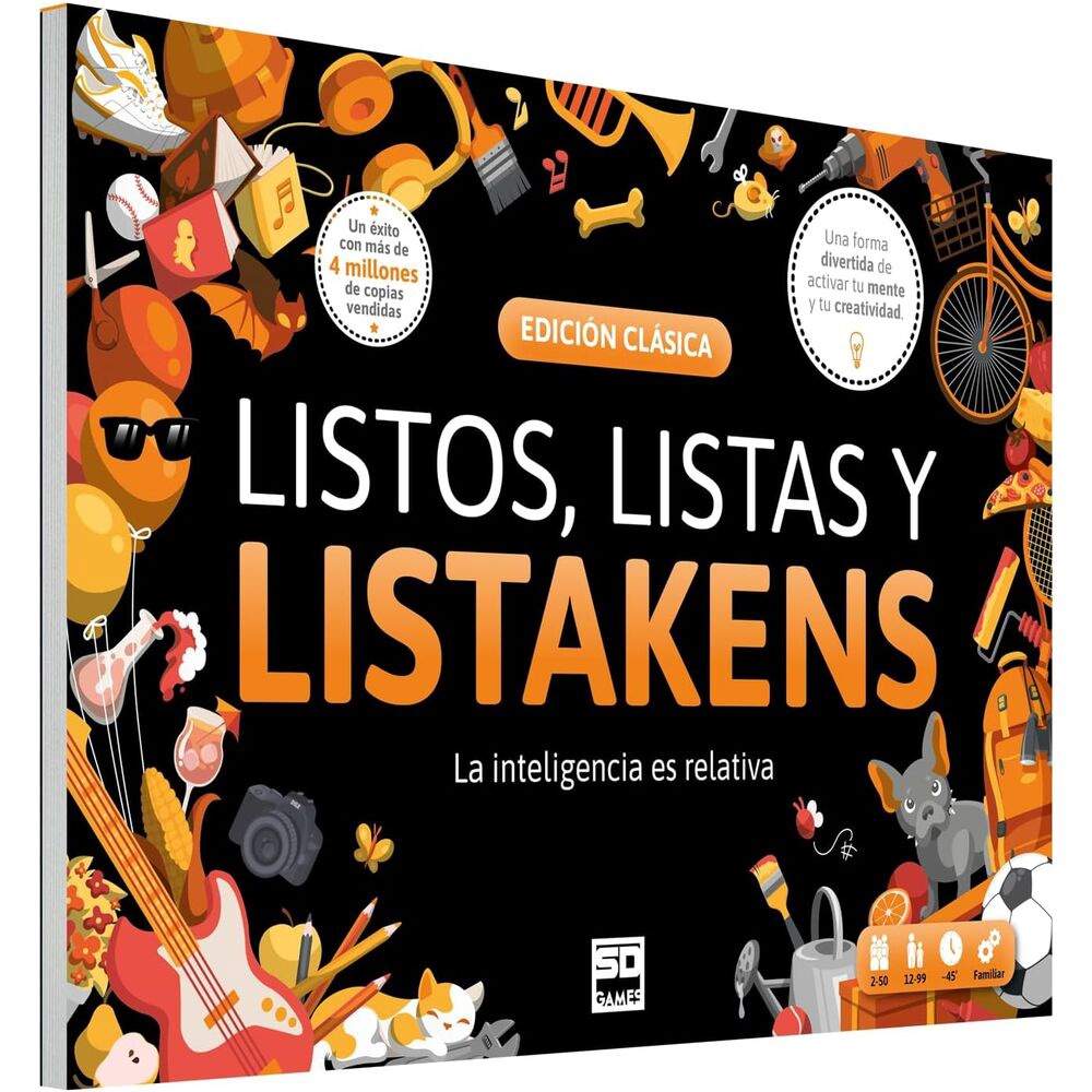 Spanska brädspelet Listos Listas y Listakens | Hem & Hobby | Pryloteket