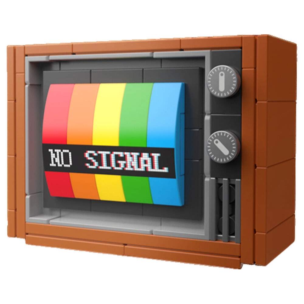 Farve-tv byggesæt 132 dele