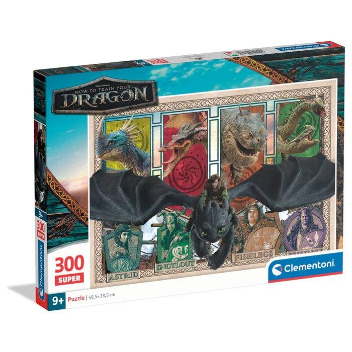 Hur man tränar sin drake pussel 300 bitar | Hem & Hobby | Pryloteket