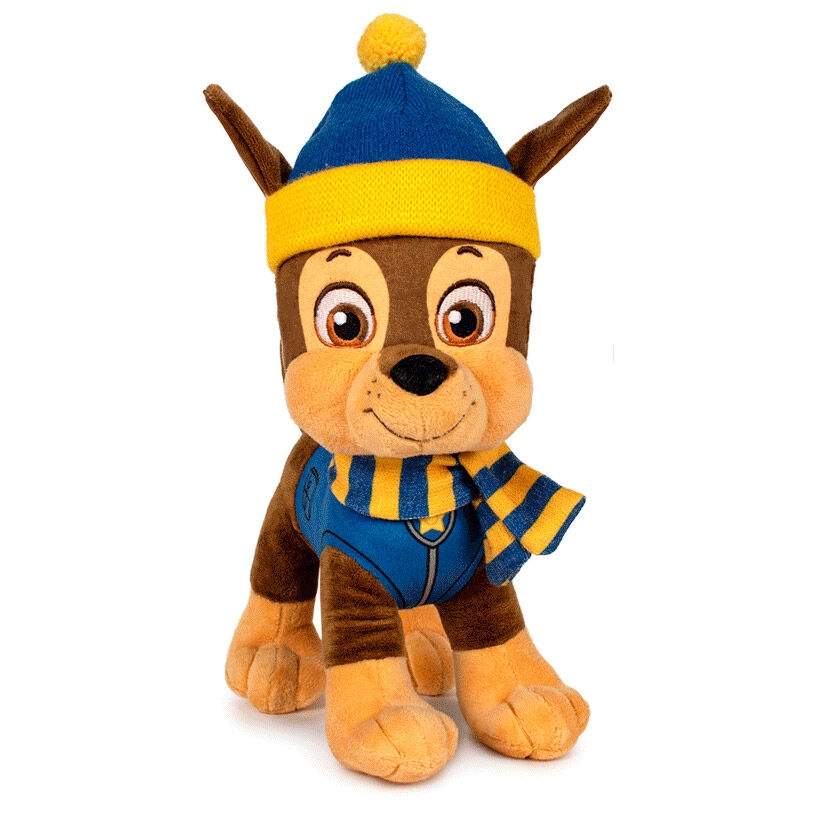 Paw Patrol Chase vinterplyschleksak 27 cm | Hem & Hobby | Pryloteket