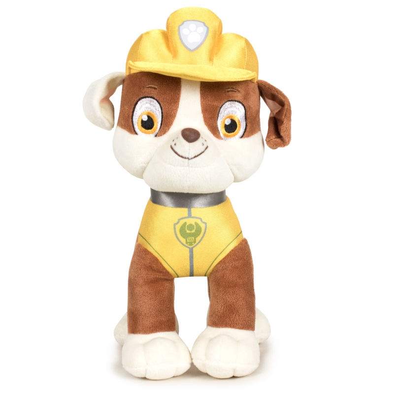 Paw Patrol Rubble plyschleksak 19 cm | Hem & Hobby | Pryloteket