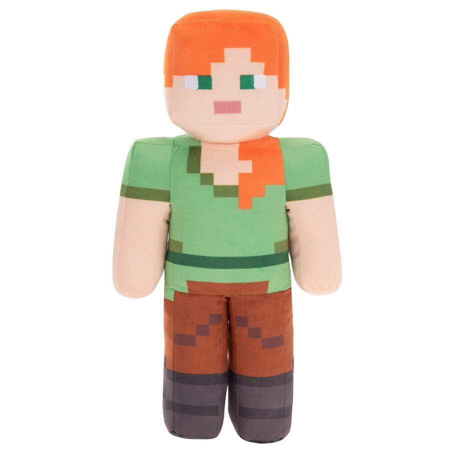 Minecraft Alex plyslegetøj 30 cm