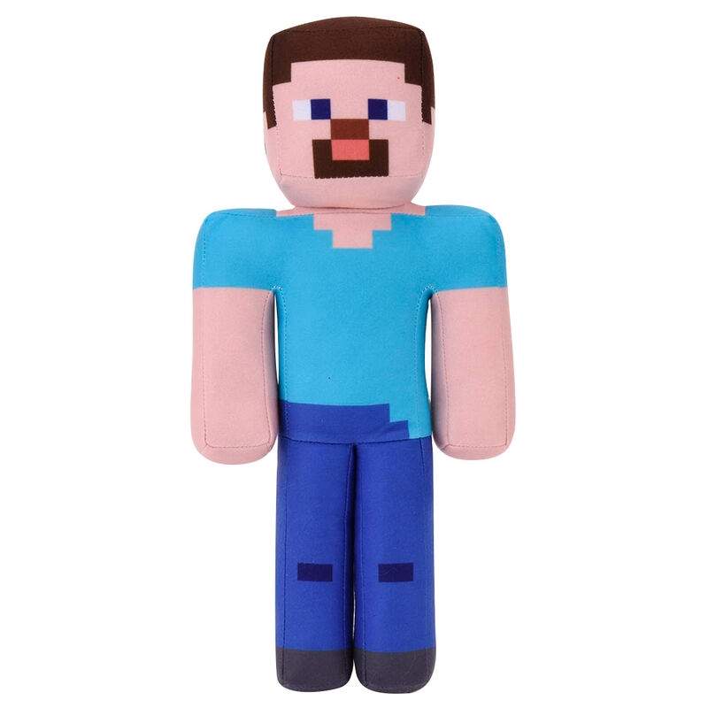 Minecraft Steve plyslegetøj 35 cm