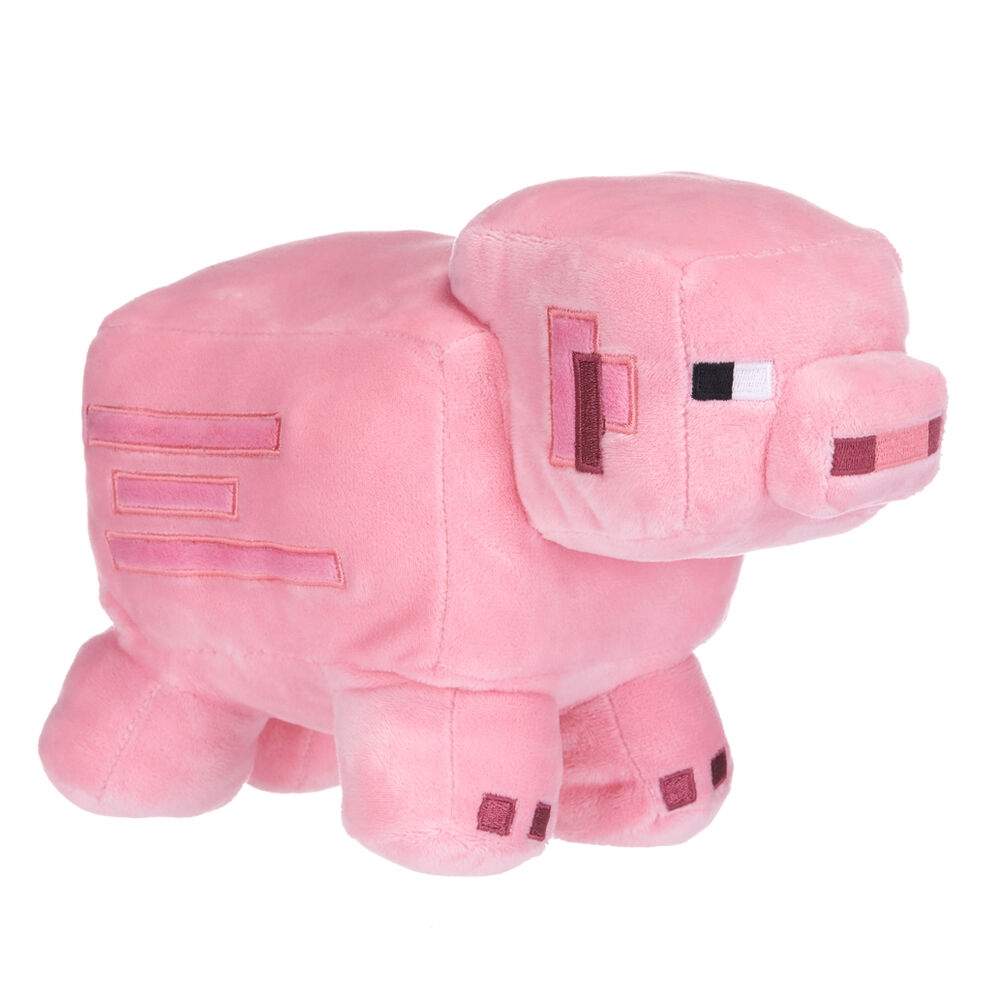 Minecraft Gris plyslegetøj 26 cm