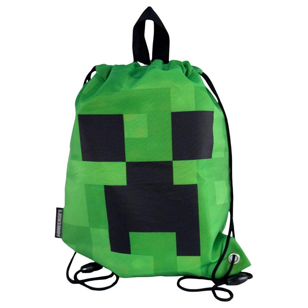 Minecraft Face lunchväska 30cm | Hem & Hobby | Pryloteket