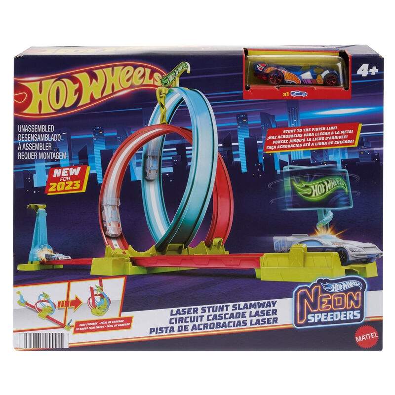 Hot Wheels Neon Speeders -lasertemppuauto