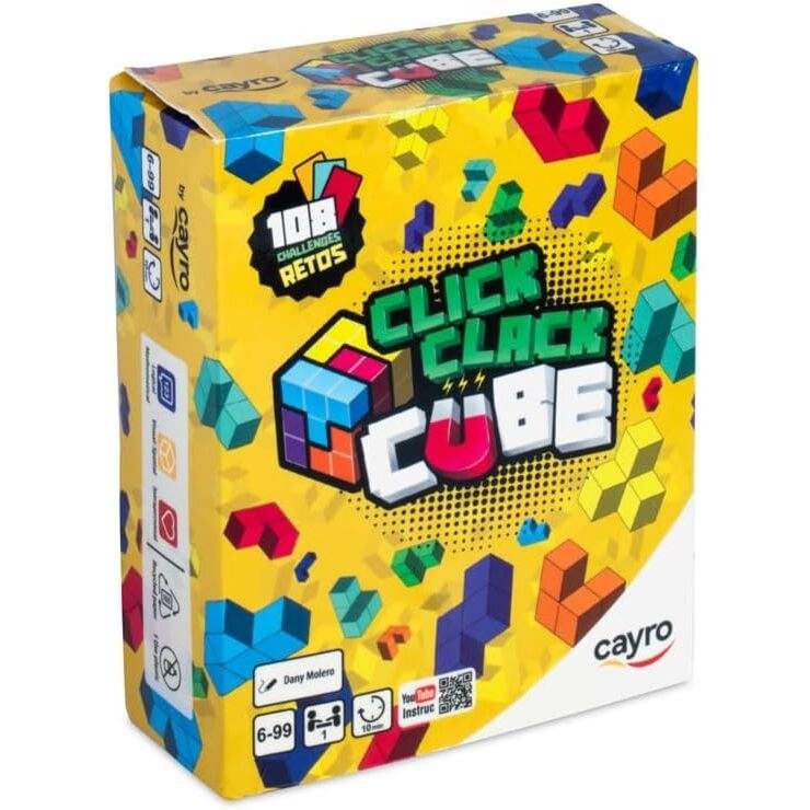 Click Clack Cube-spel | Hem & Hobby | Pryloteket