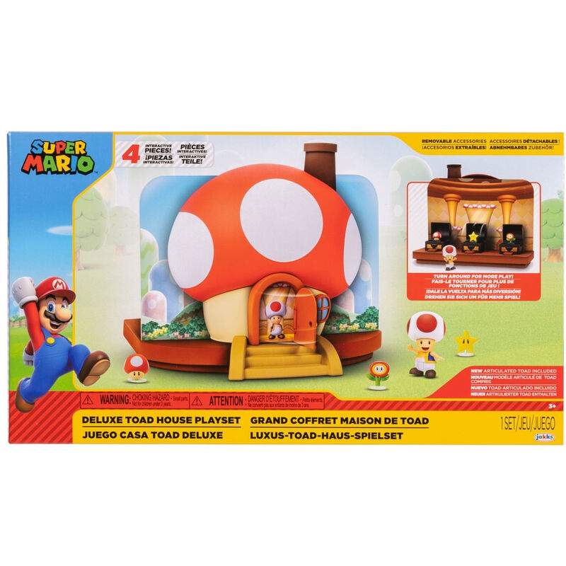 Super Mario Bros House Toad-lekset | Hem & Hobby | Pryloteket