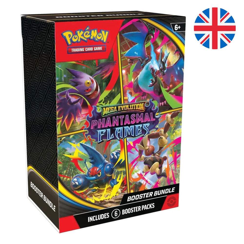 Engelsk Pokémon Phantasmal Flames Booster Bundle Samlerkortspil