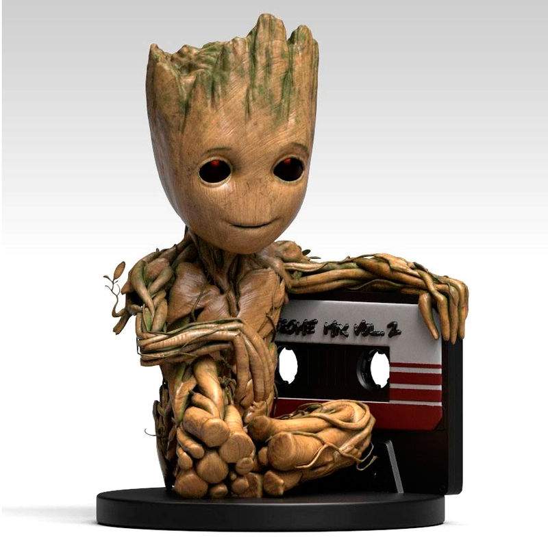 Marvel Guardians of the Galaxy -vauva Groot -säästölipasfiguuri