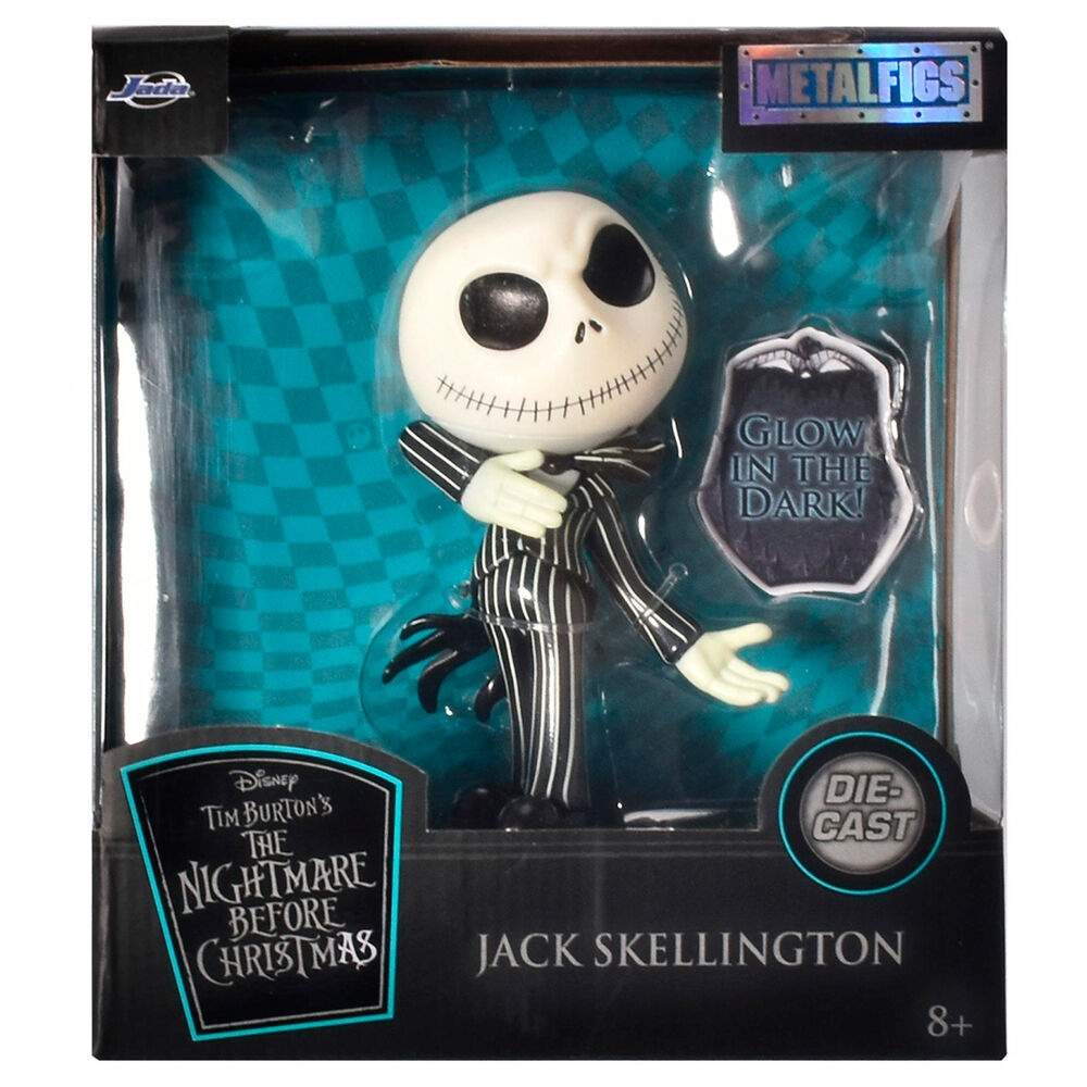 Nightmare Before Christmas Jack Skellington metalfigs figur 10 cm