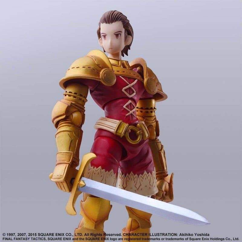 Final Fantasy Tactics Bring Arts Delita Heiral figur 14 cm
