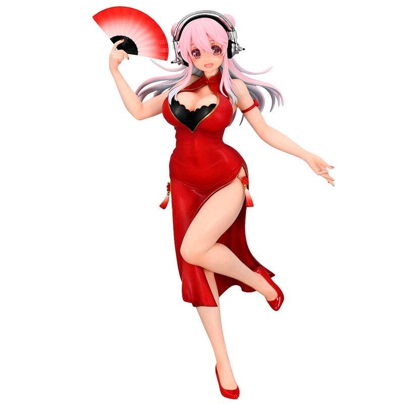 Super Sonico - Super Sonico China Klänning figur 21cm | Hem & Hobby | Pryloteket