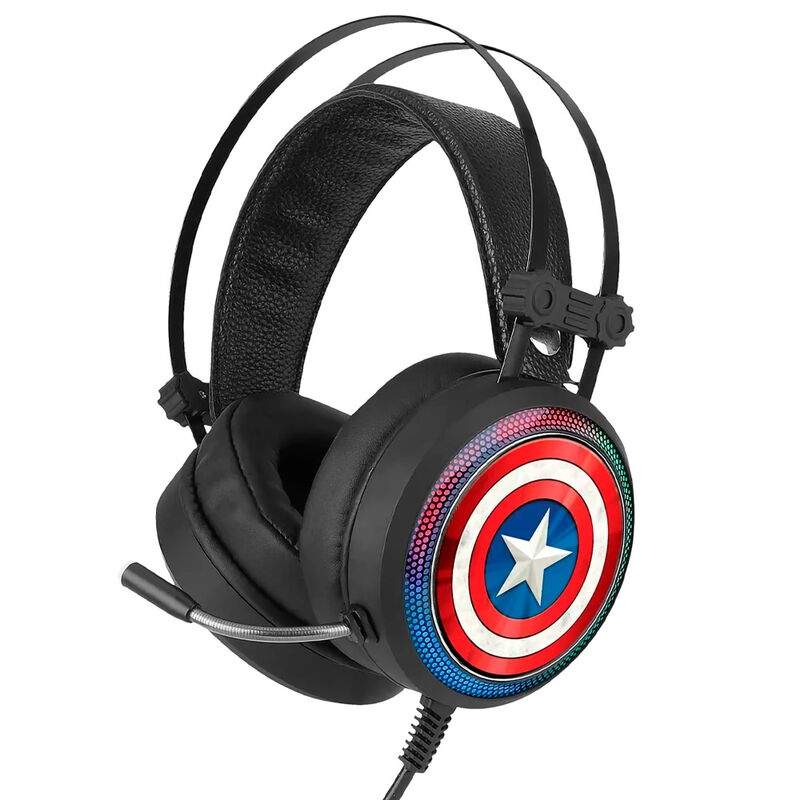 Marvel Captain America Gaming-hörlurar | Hem & Hobby | Pryloteket
