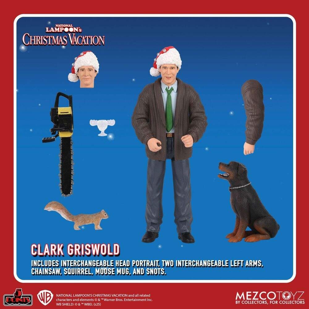 National Lampoons juleferie Clark Griswold figur 10 cm