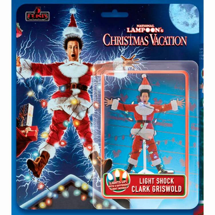 National Lampoons Juleferie Clark Griswold Lyschokfigur 10 cm