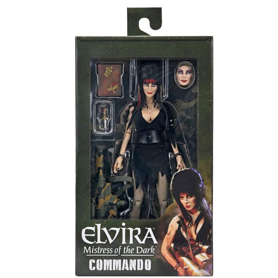 Elvira Commando Elvira påklædt figur 20 cm