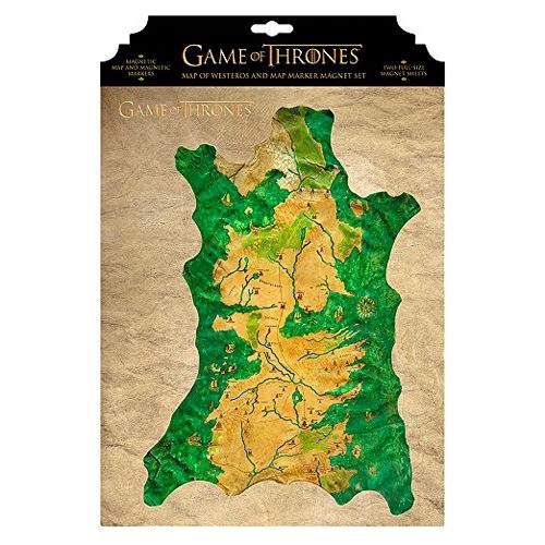 Game of Thrones Westeros magnetisk kort