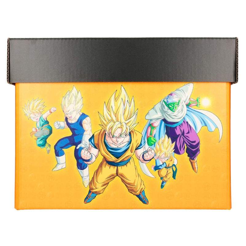 Dragon Ball Z-figurer i tegneserieboks