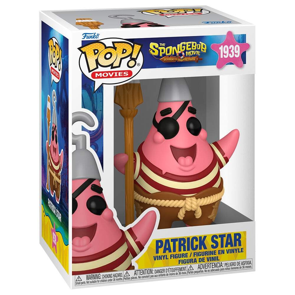 POP-figur SvampeBob Jagten på Firkantet Patrick Star