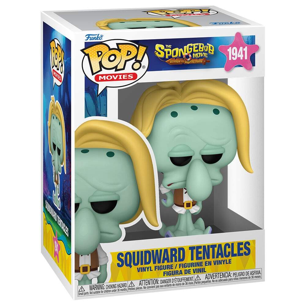 POP-figur SvampeBob Jagten på Firkant Blækward Tentakler