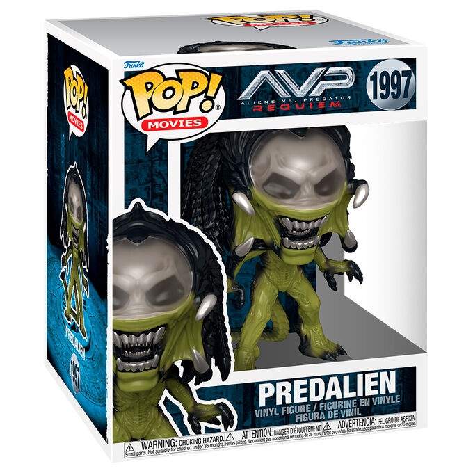 POP-figur Super Alien vs Predator Requiem Predalien