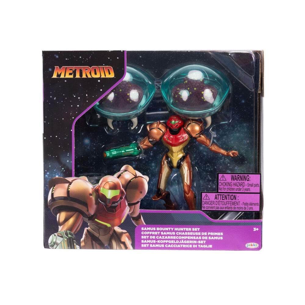 Metroid-paket med 3 figurer, 6 cm | Hem & Hobby | Pryloteket