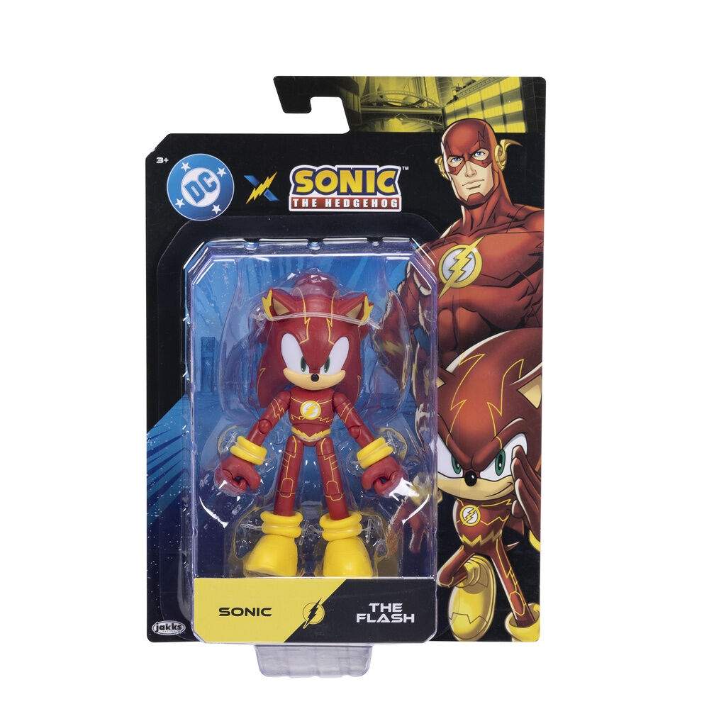 Sonic The Hedgehog Sonic The Flash figur 13 cm