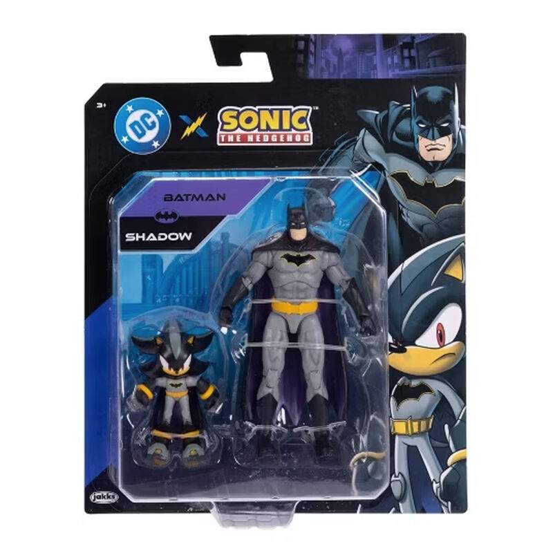 Sonic The Hedgehog Batman & Shadow -figuuripakkaus, 2 kpl