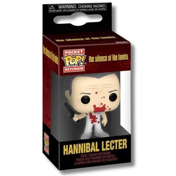 Lomme POP Nøglering Lammenes Stilhed Hannibal Lecter