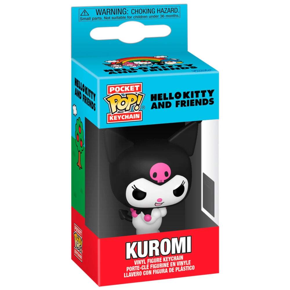 Lomme POP-nøglering Hello Kitty og venner Kuromi
