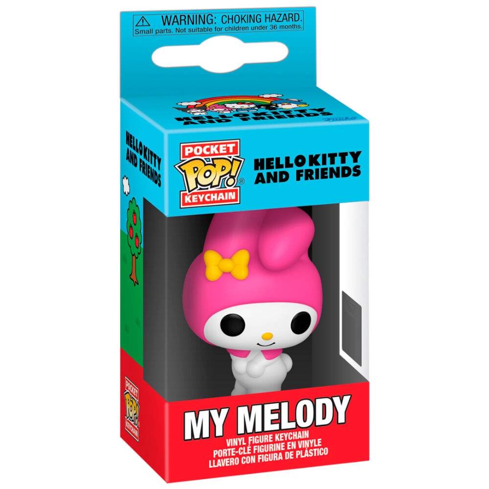 Lomme POP Nøglering Hello Kitty og Venner My Melody