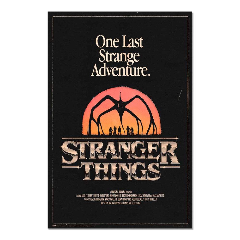Stranger Things-affisch | Hem & Hobby | Pryloteket